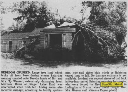 Sun-Glo Motel - July 1980 Refuge For Storm (newer photo)